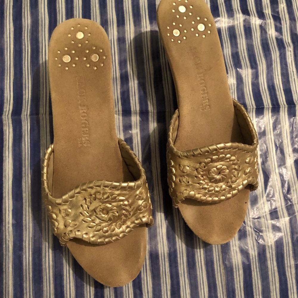 Jack Rogers wedge slides